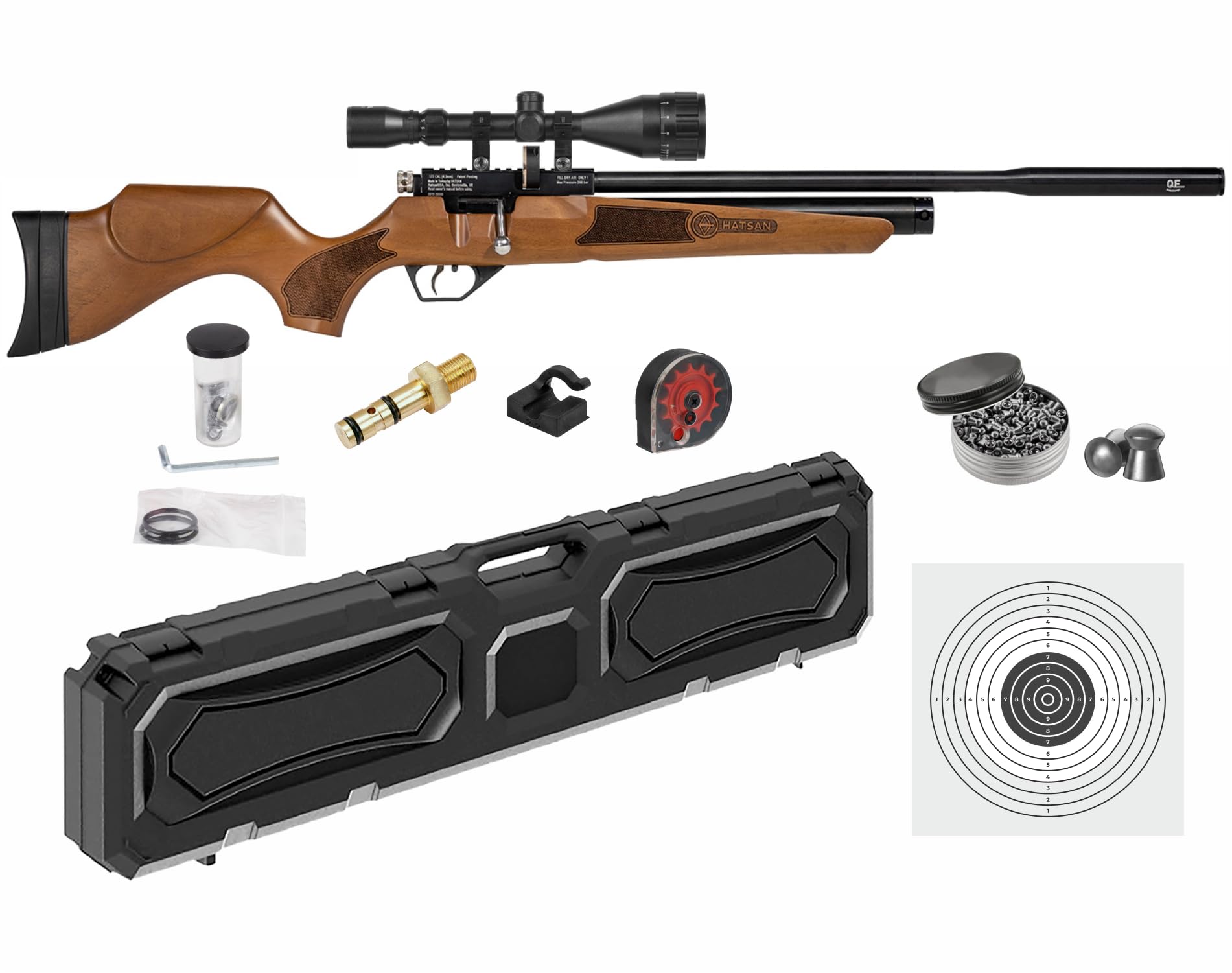 Amazon.com : Wearable4U - Hatsan Hydra .177 Cal QE PCP Air Rifle w
